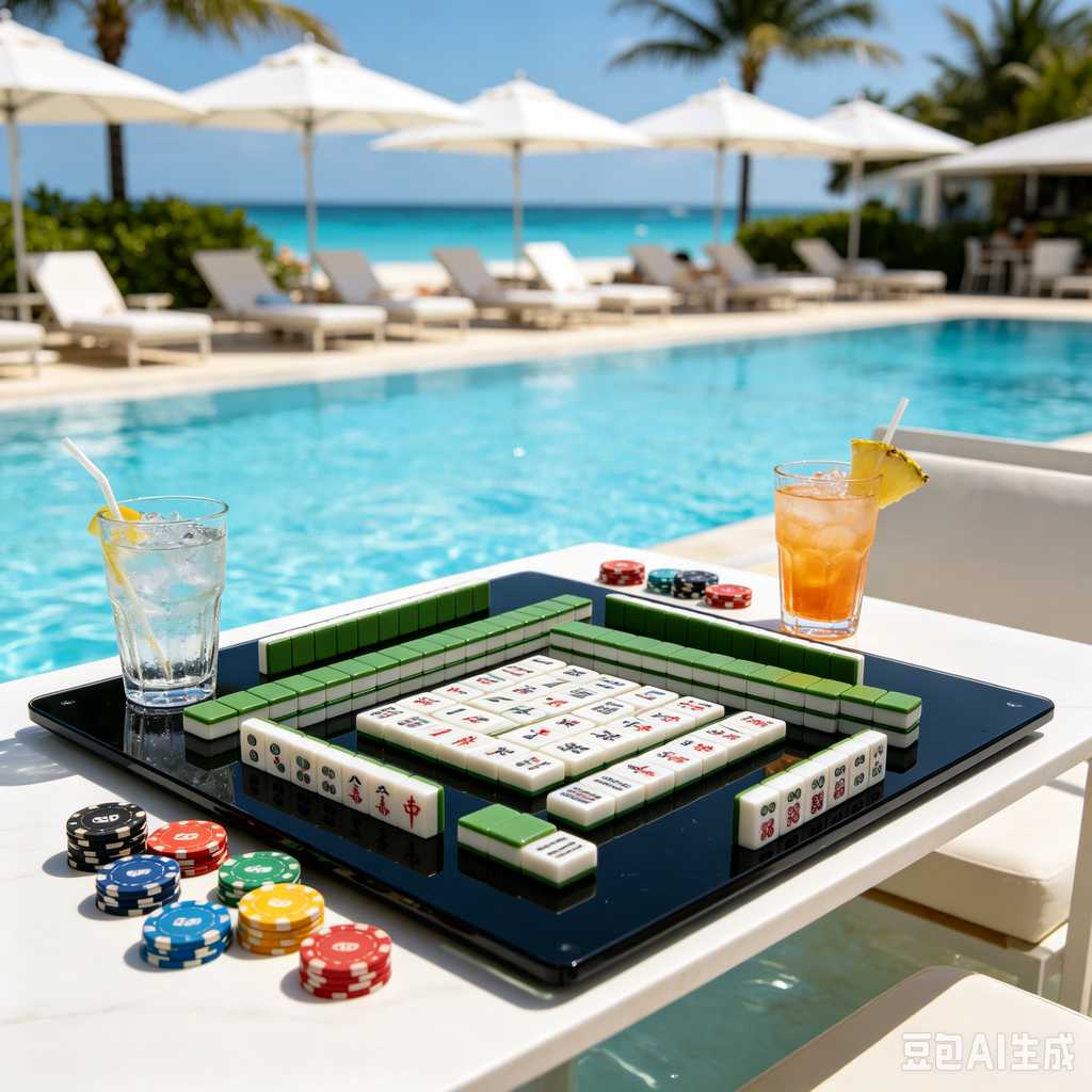 space saving mahjong game set