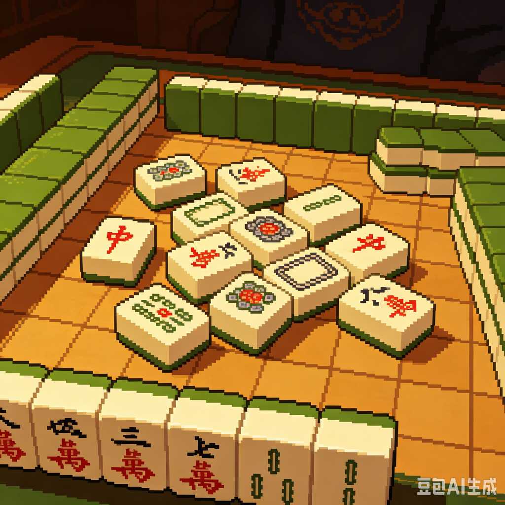 exquisite mahjong set for collection